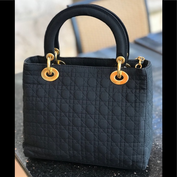 💝💯Authentic Lady DIOR Mini Cannage Bag w/ Twilly - Picture 3 of 16